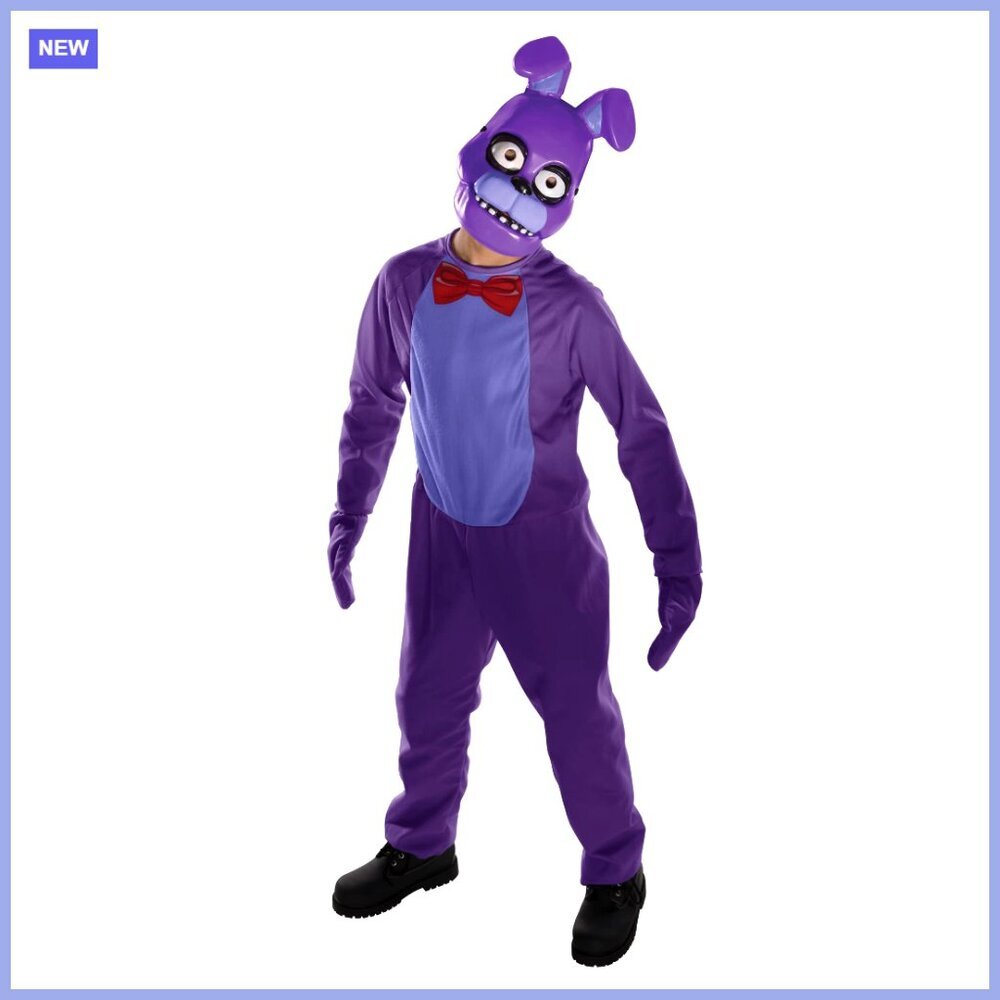 Five Nights at Freddy's Bonnie Costume, Boys Medium, 100% Polyester